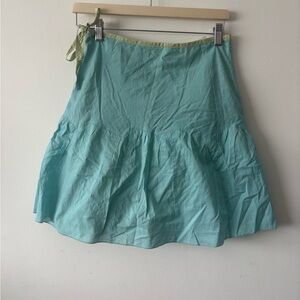United Colors Of Benetton Light Blue A-Line Skirt